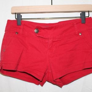 sexy red short shorts